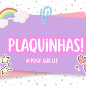 Plaquinhas - Fim de ano