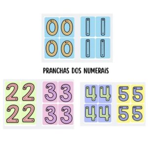 Pranchas dos números