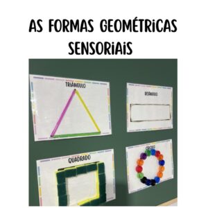 As formas geométricas sensoriais