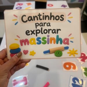Cantinhos de massinha
